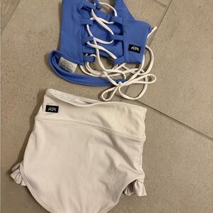 Tiger Friday Bronx Crop Top Set Periwinkle Dancewear